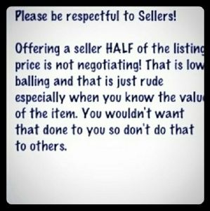 No low ball offers plz!!